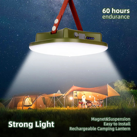 New Upgraded 15600maH Rechargeable LED Camping